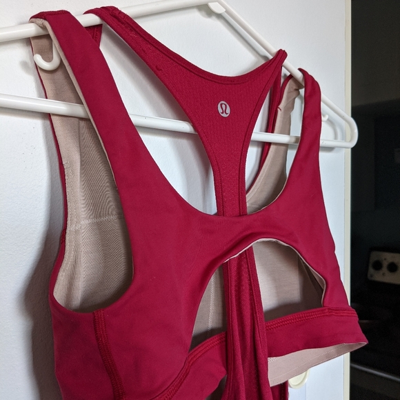 lululemon athletica Tops - Lululemon Workout Tank Top with Bra Size 0